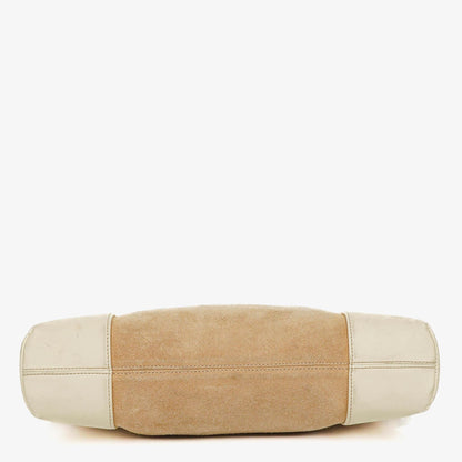 Loewe Anagram Schultertasche aus Wildleder