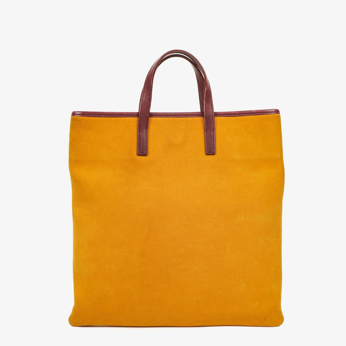 Loewe Anagram Tote Bag aus ockerfarbenem Wildleder