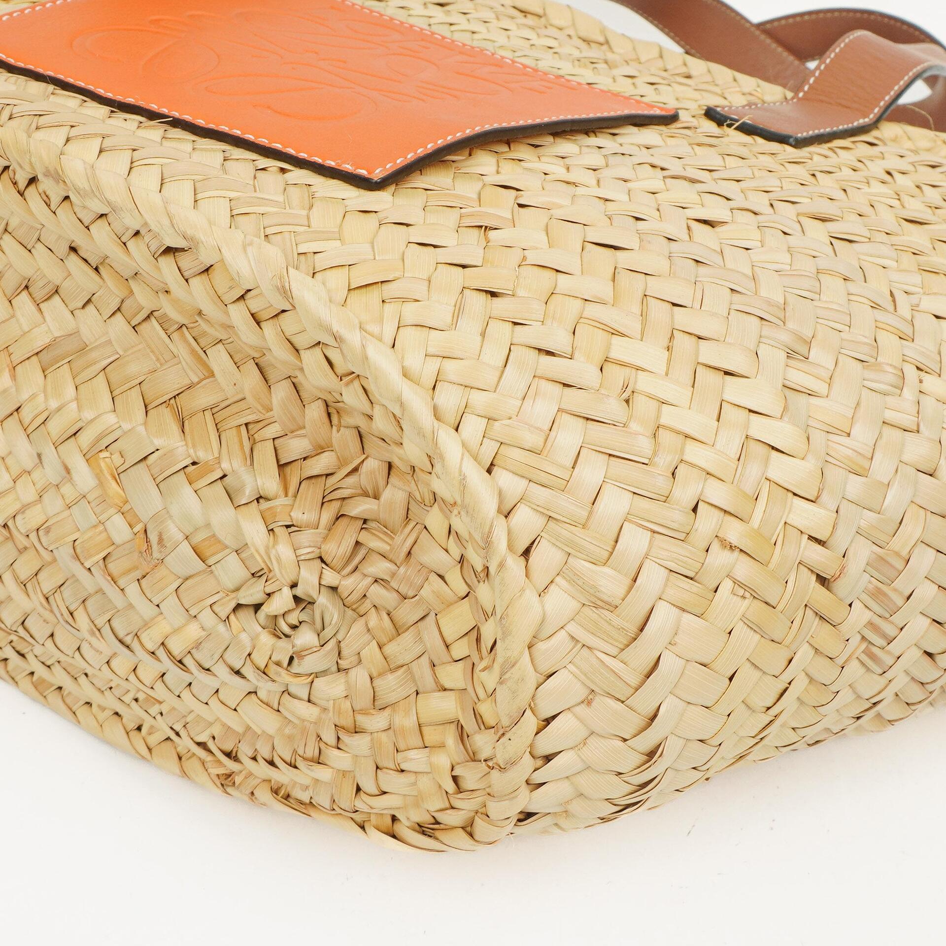 Loewe Korbtasche aus Raffia