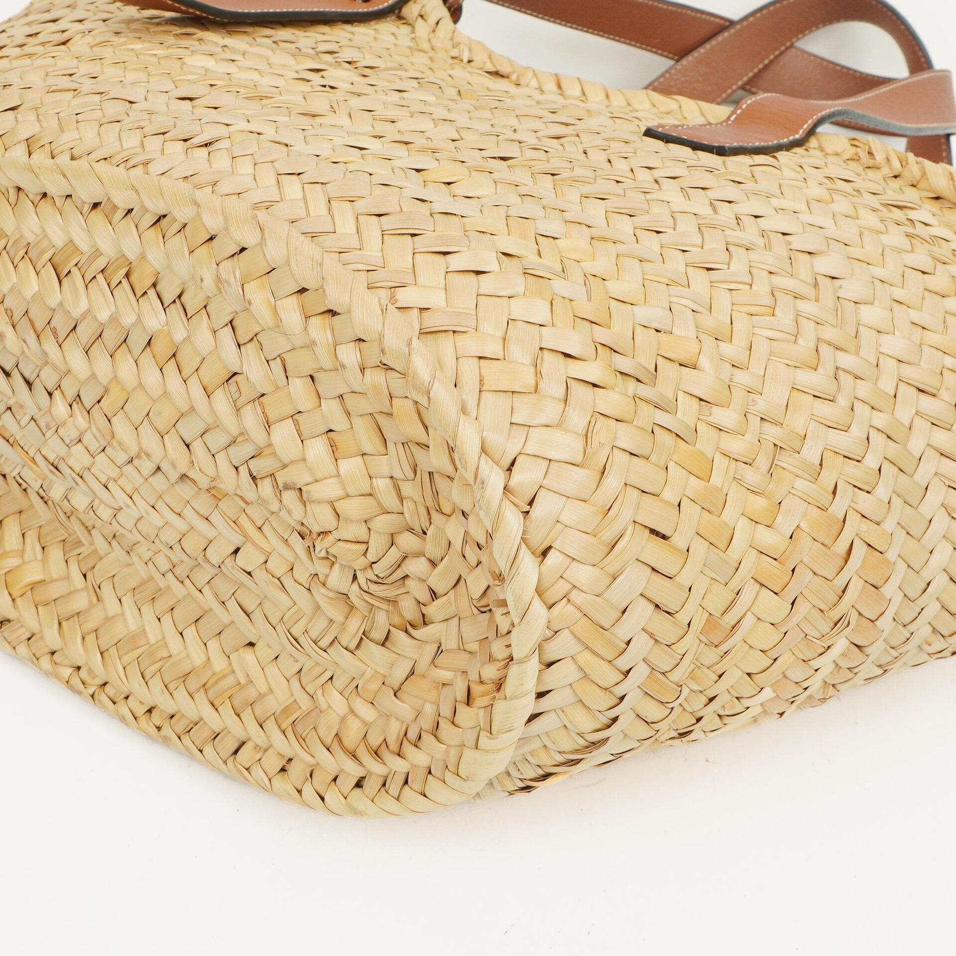 Loewe Korbtasche aus Raffia