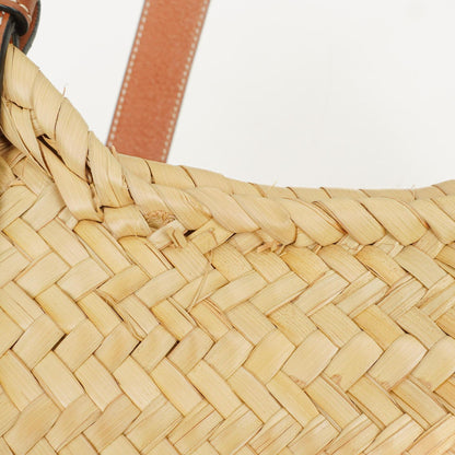 Loewe Korbtasche aus Raffia