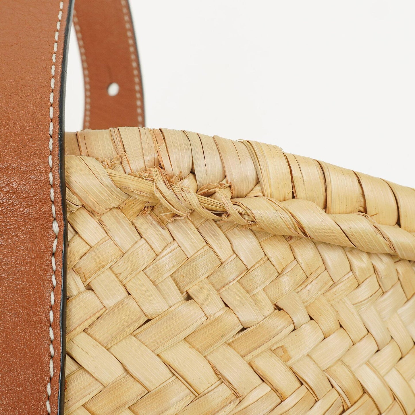 Loewe Korbtasche aus Raffia