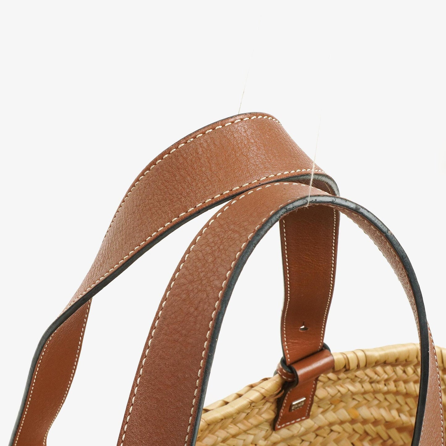 Loewe Korbtasche aus Raffia