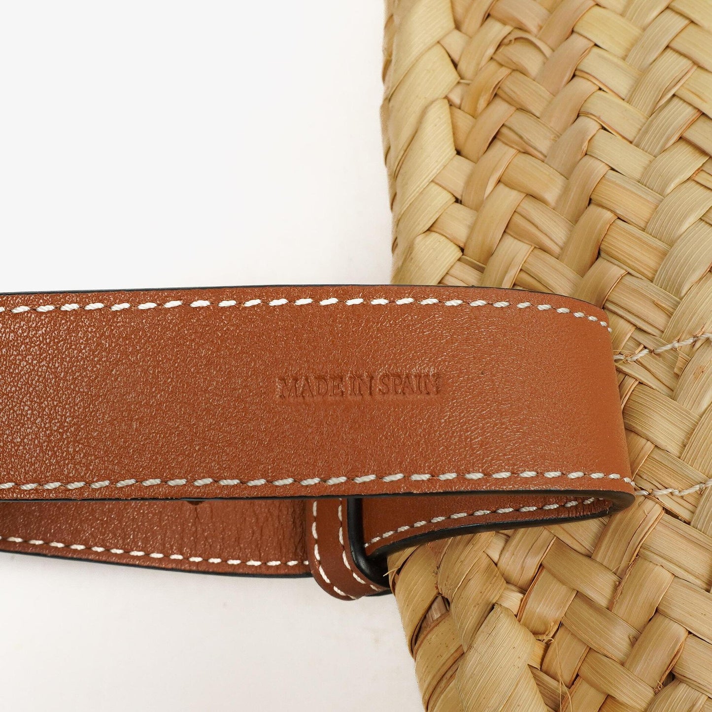 Loewe Korbtasche aus Raffia