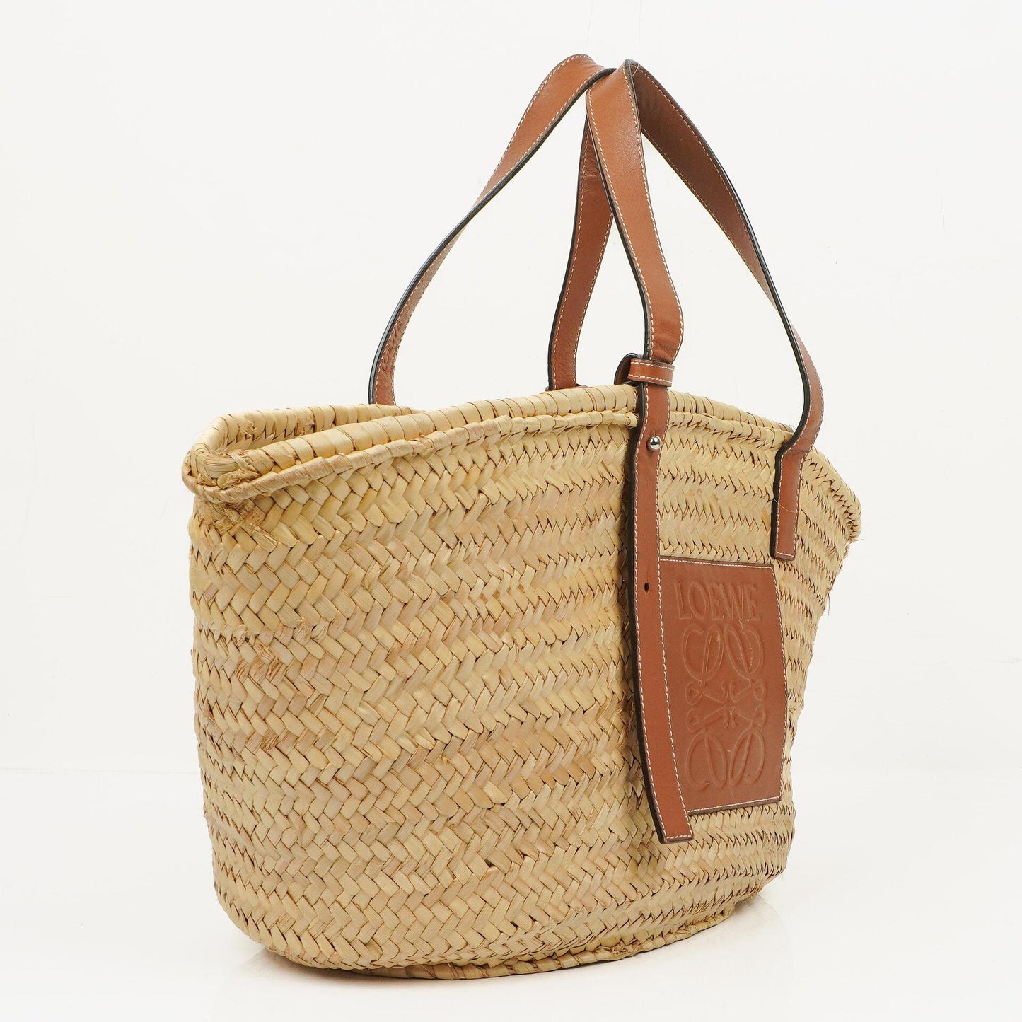 Loewe Korbtasche aus Raffia