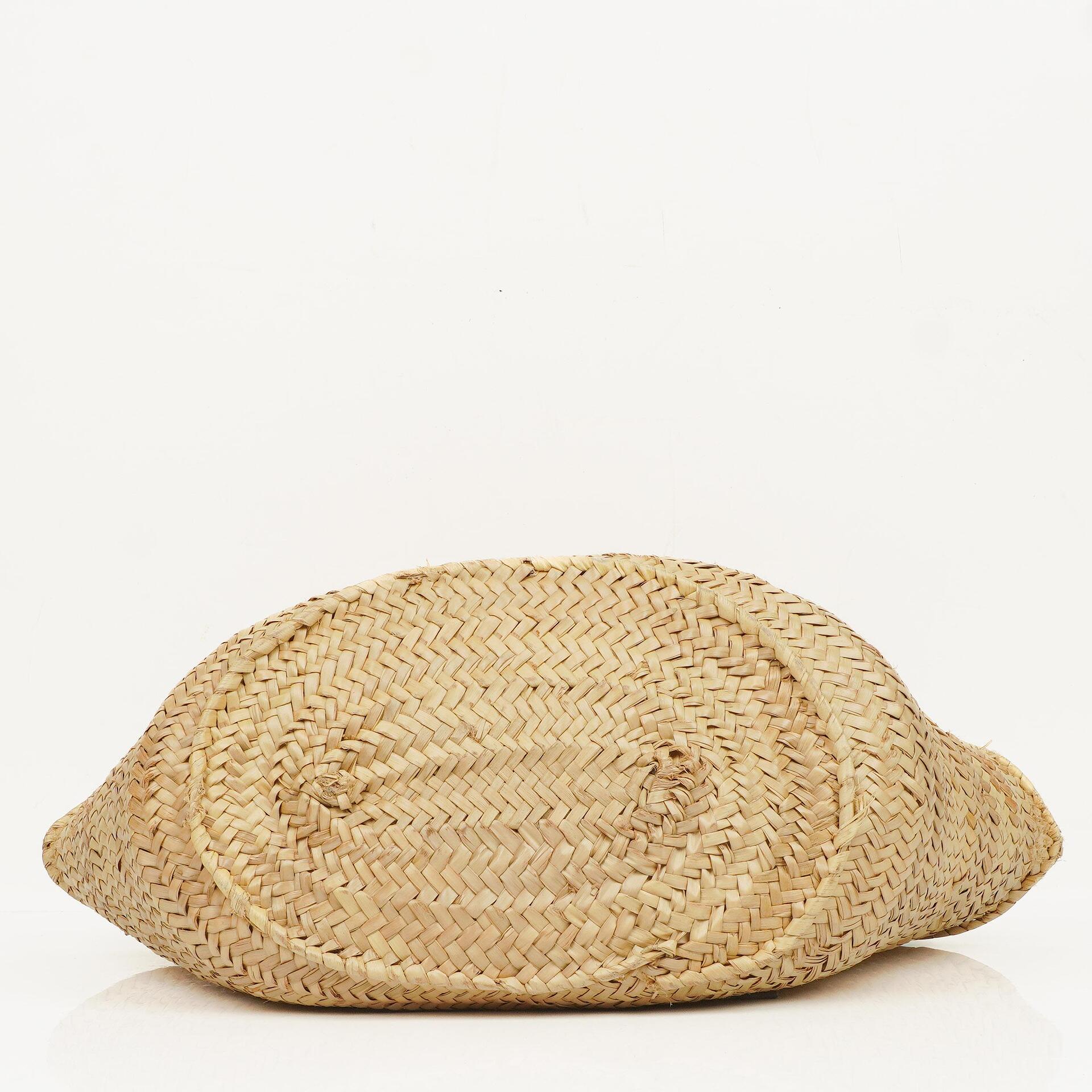 Loewe Korbtasche aus Raffia