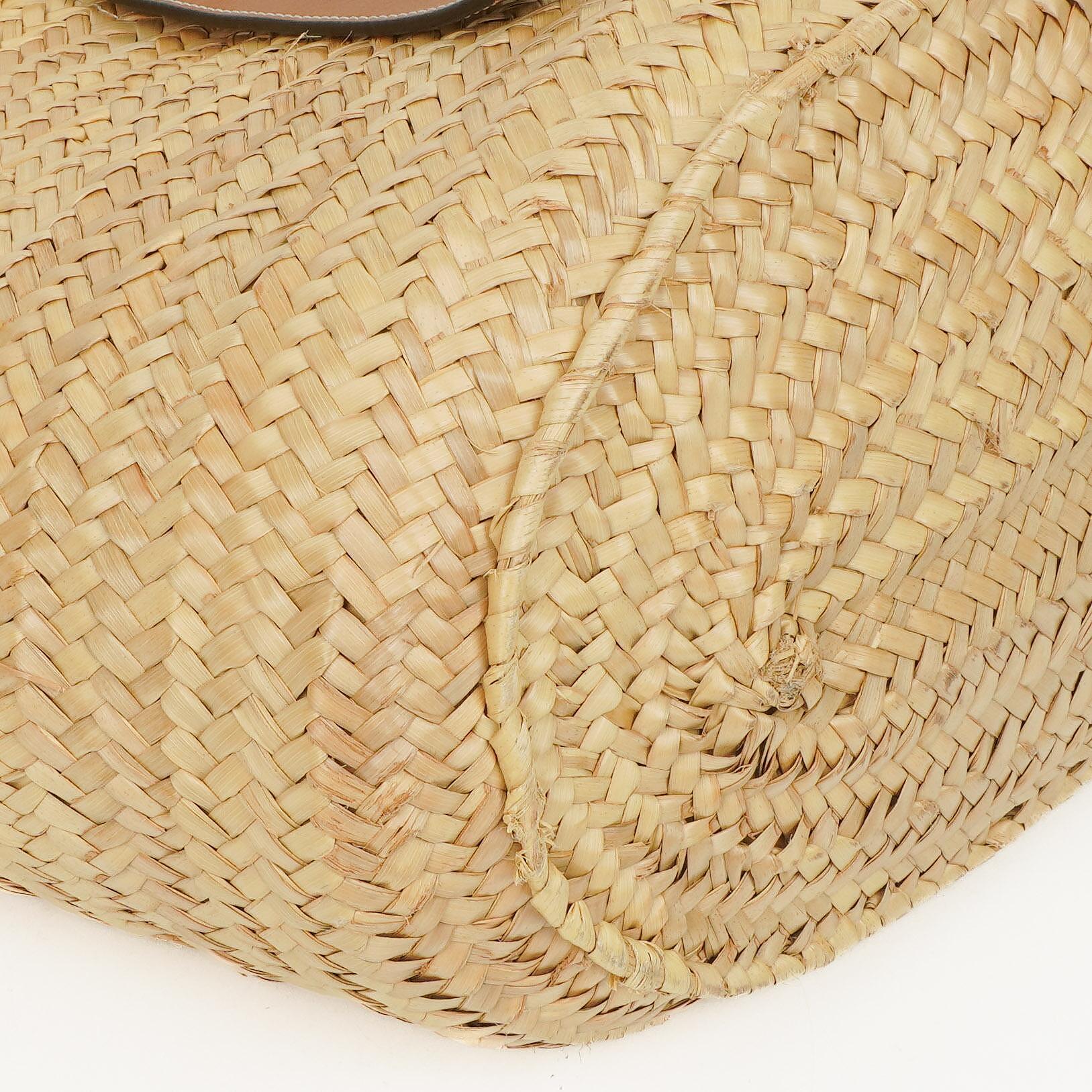 Loewe Korbtasche aus Raffia