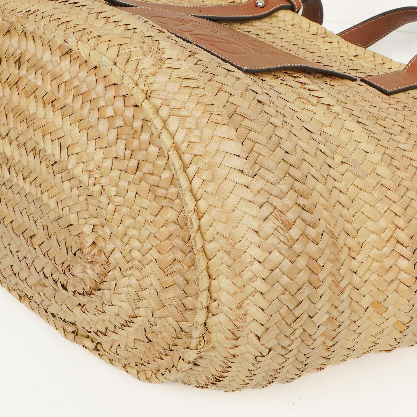 Loewe Korbtasche aus Raffia