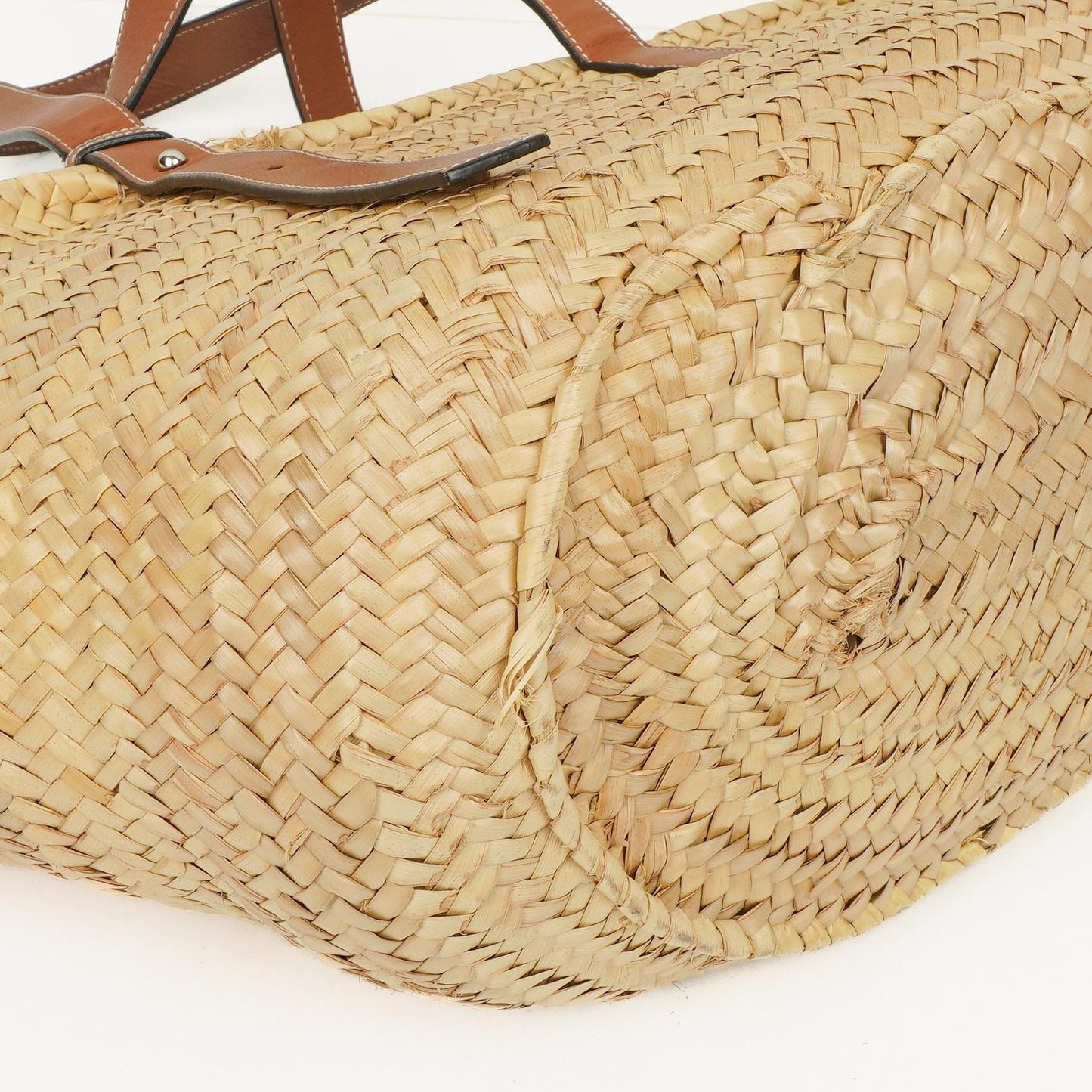 Loewe Korbtasche aus Raffia
