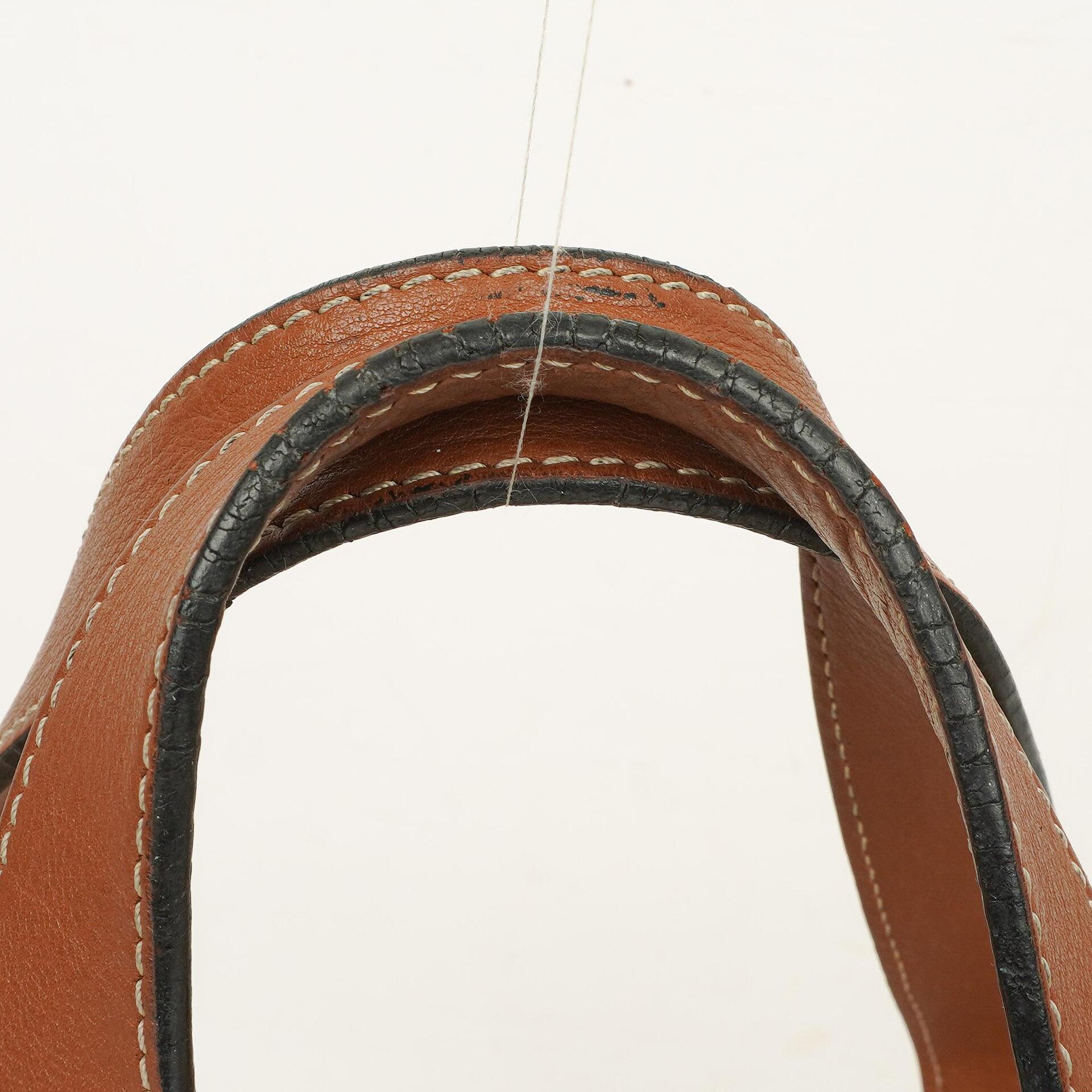 Loewe Korbtasche aus Raffia