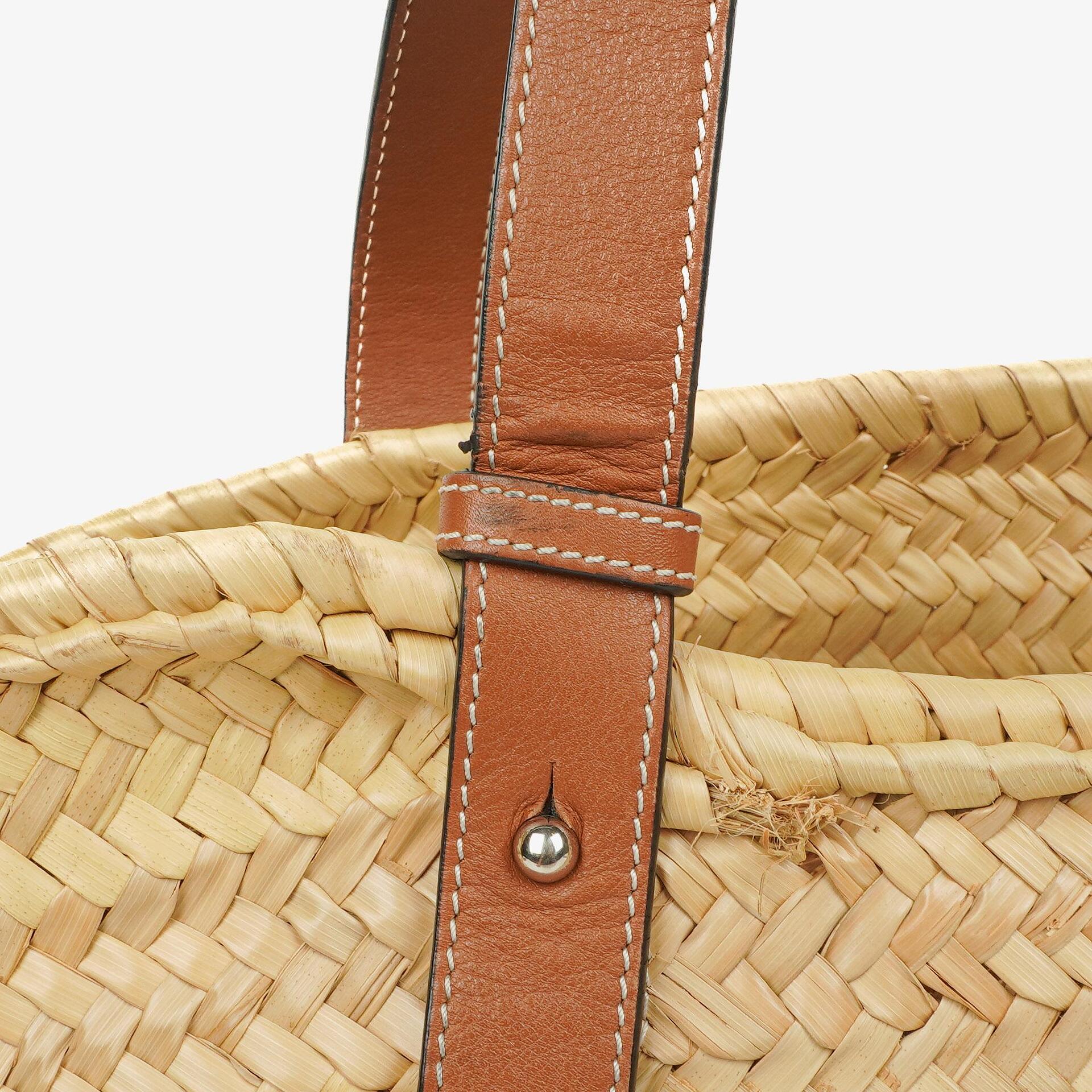 Loewe Korbtasche aus Raffia