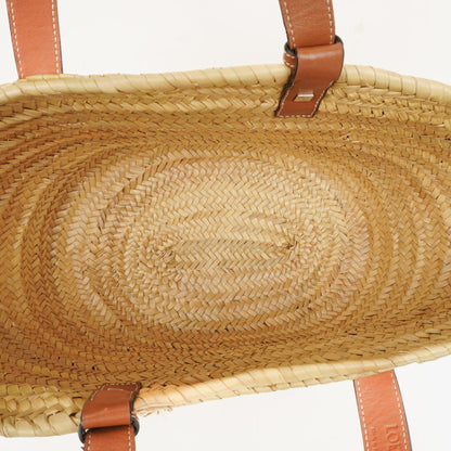 Loewe Korbtasche aus Raffia