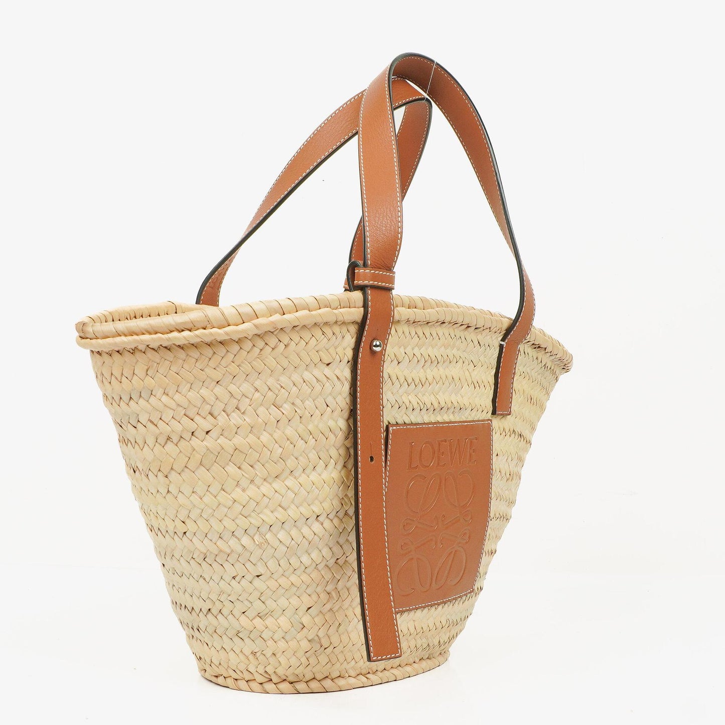 Loewe Korbtasche aus Raffia