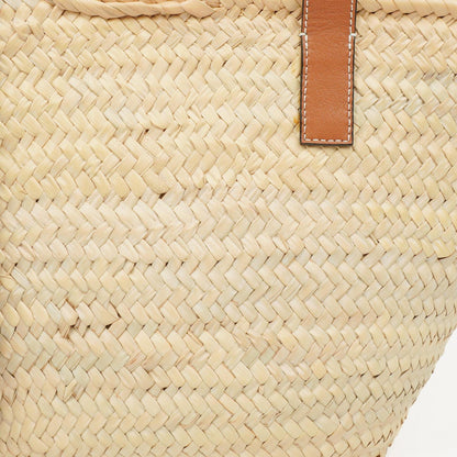 Loewe Korbtasche aus Raffia