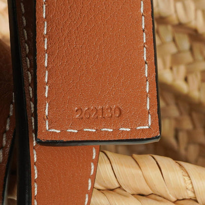 Loewe Korbtasche aus Raffia
