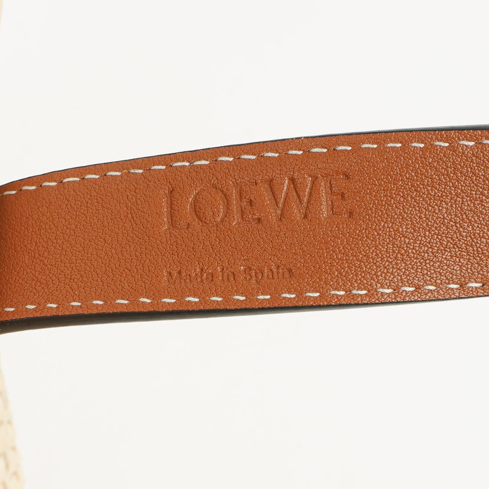 Loewe Korbtasche aus Raffia