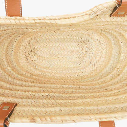 Loewe Korbtasche aus Raffia