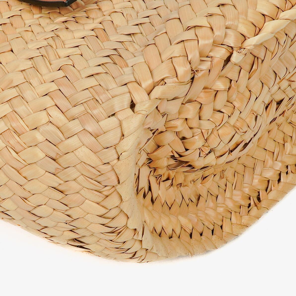 Loewe Kleine Raffia Korbtasche Tote