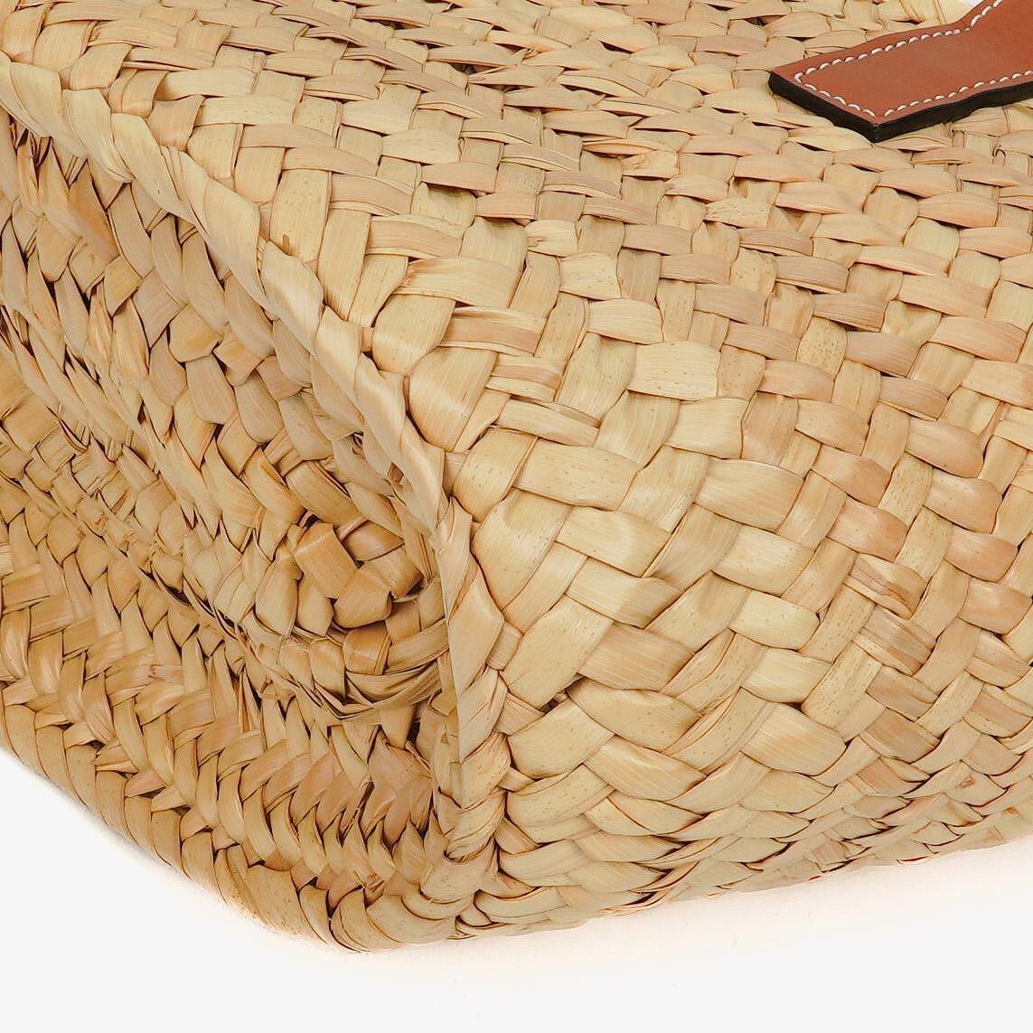 Loewe Kleine Raffia Korbtasche Tote