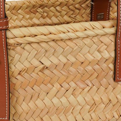 Loewe Kleine Raffia Korbtasche Tote