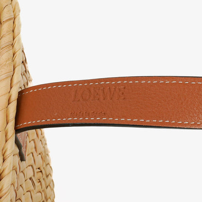 Loewe Kleine Raffia Korbtasche Tote