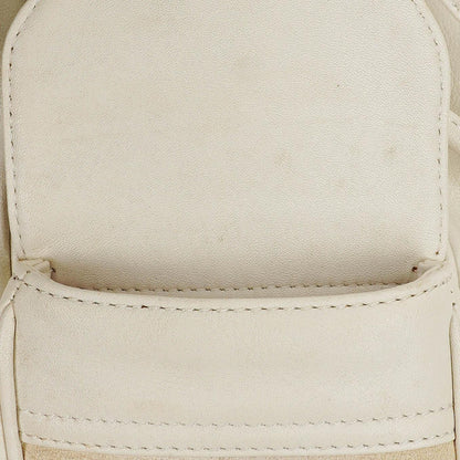 Loewe Anagram Bucket Tasche aus weißem Leder