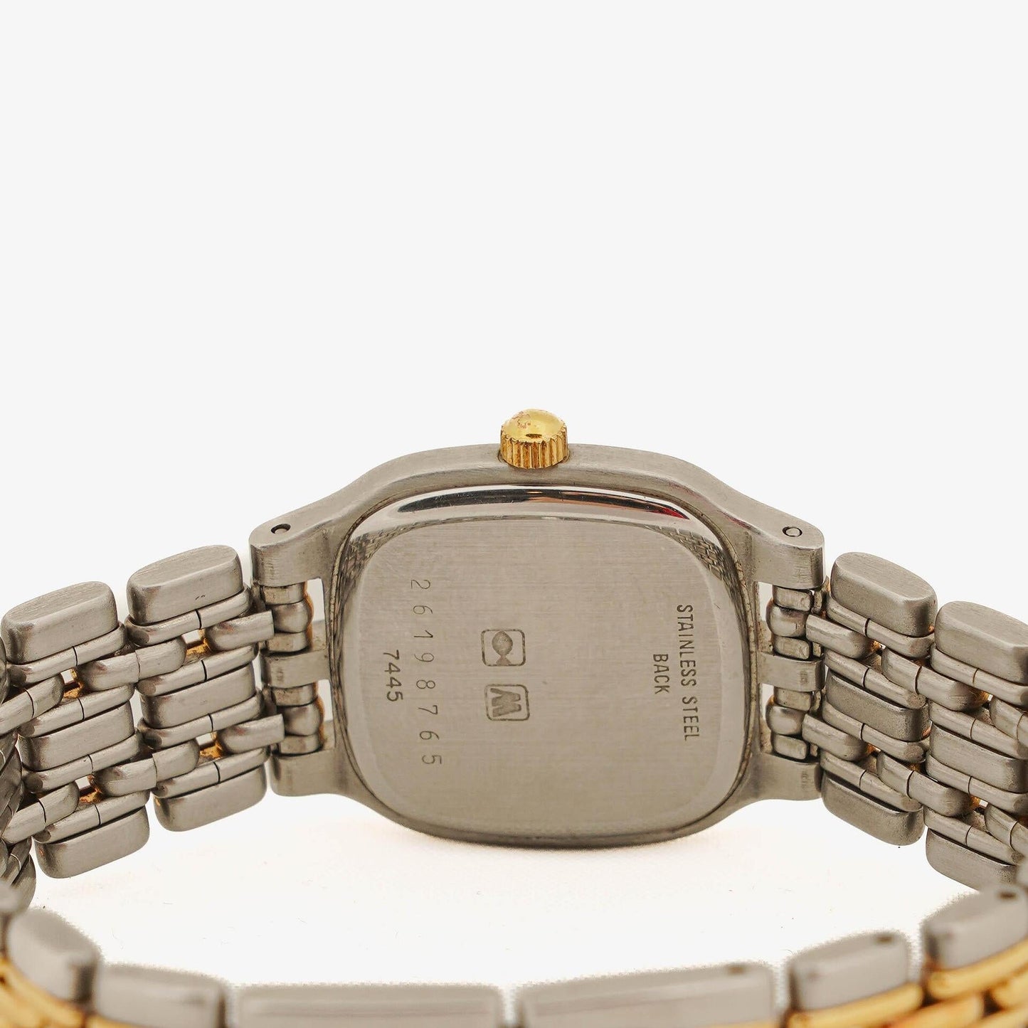 Longines 7445 Quarzuhr aus bicolor Edelstahl