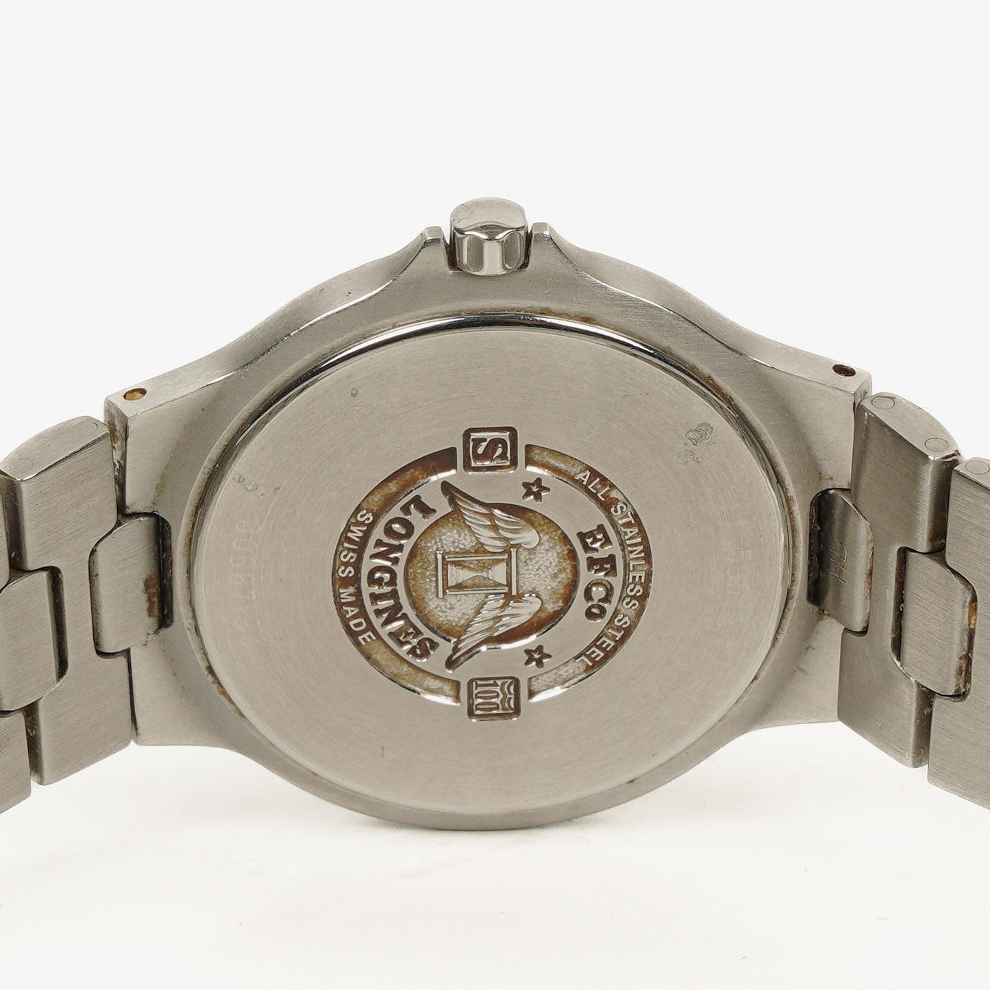 Longines Conquest L1.505.4 Weißes Zifferblatt Edelstahl Silber Quarzuhr
