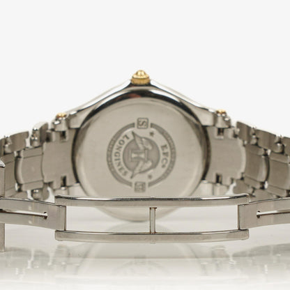 Longines Golden Wing L3.606.5 Bicolor Weißes Zifferblatt Edelstahl Quarzuhr