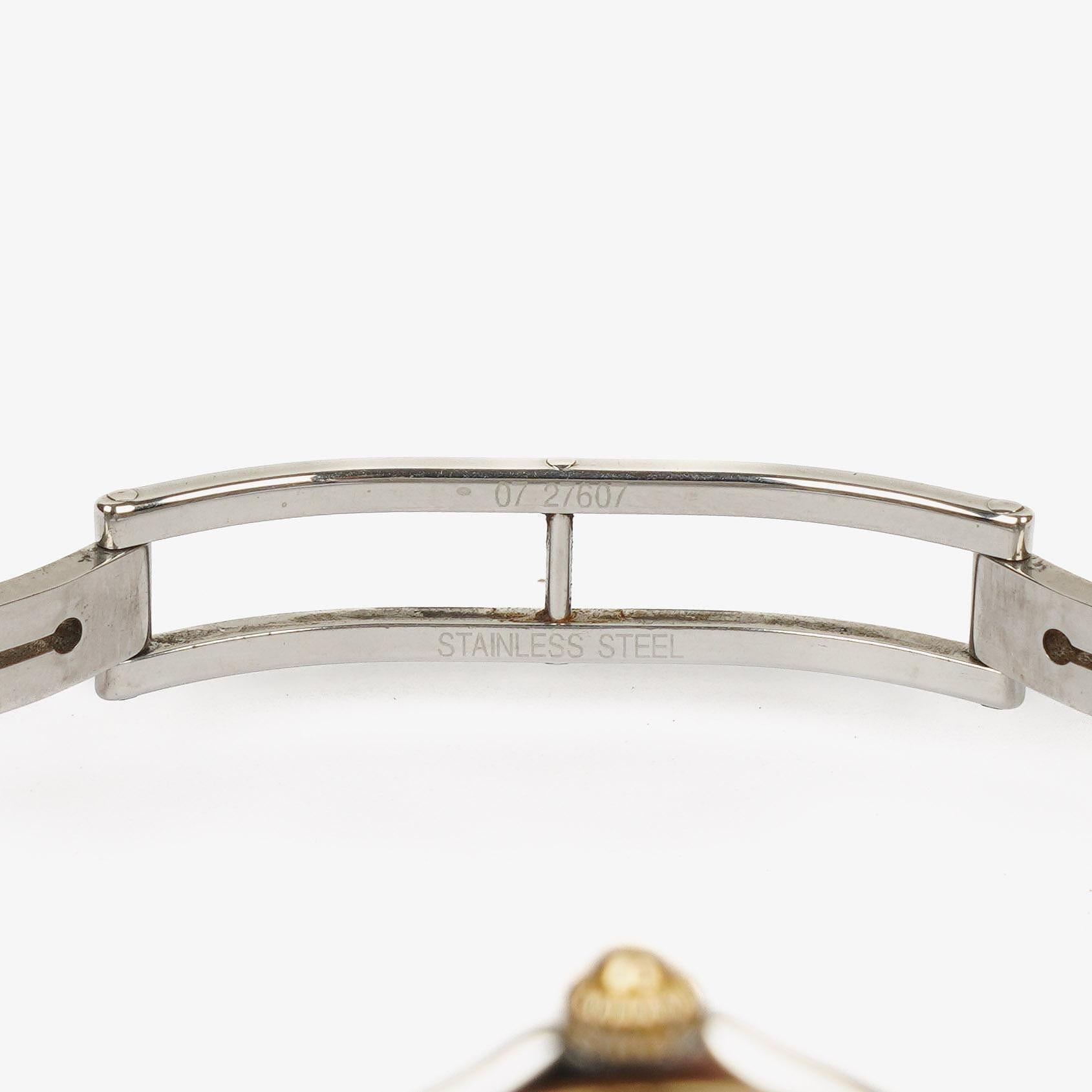 Longines Golden Wing L3.606.5 Bicolor Weißes Zifferblatt Edelstahl Quarzuhr
