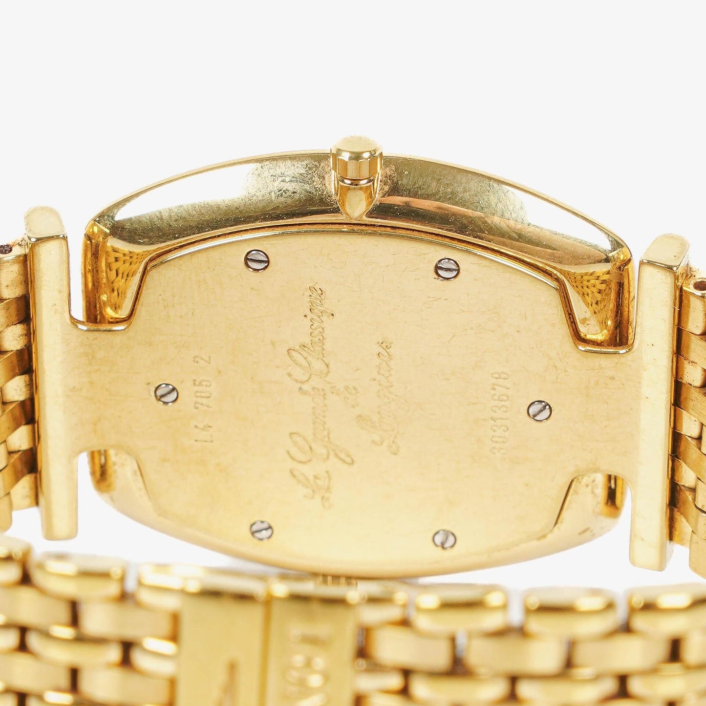 Longines La Grande Classique Uhr aus goldfarbenem Edelstahl, 29 mm