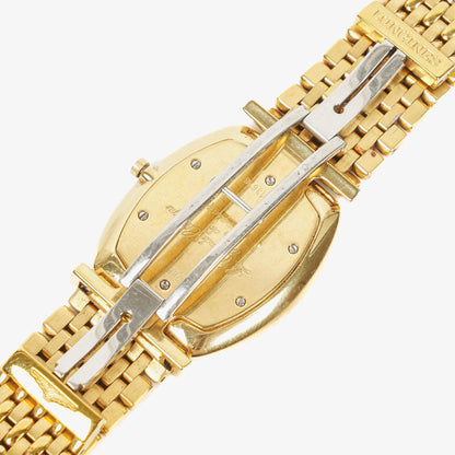 Longines La Grande Classique Uhr aus goldfarbenem Edelstahl, 29 mm