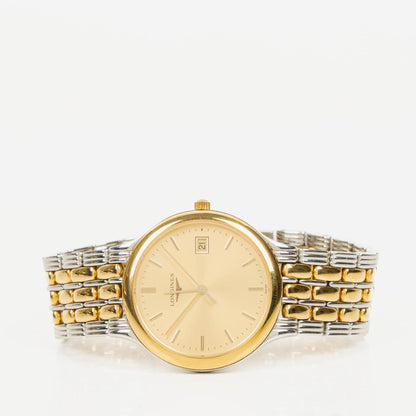 Longines La Grande Classique 34 mm L5.649.3 Quarz-Uhr aus bicolor Edelstahl