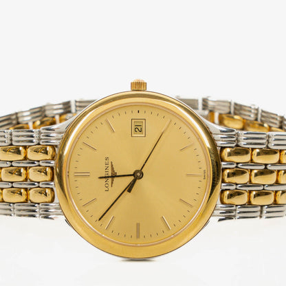 Longines La Grande Classique 34 mm L5.649.3 Quarz-Uhr aus bicolor Edelstahl