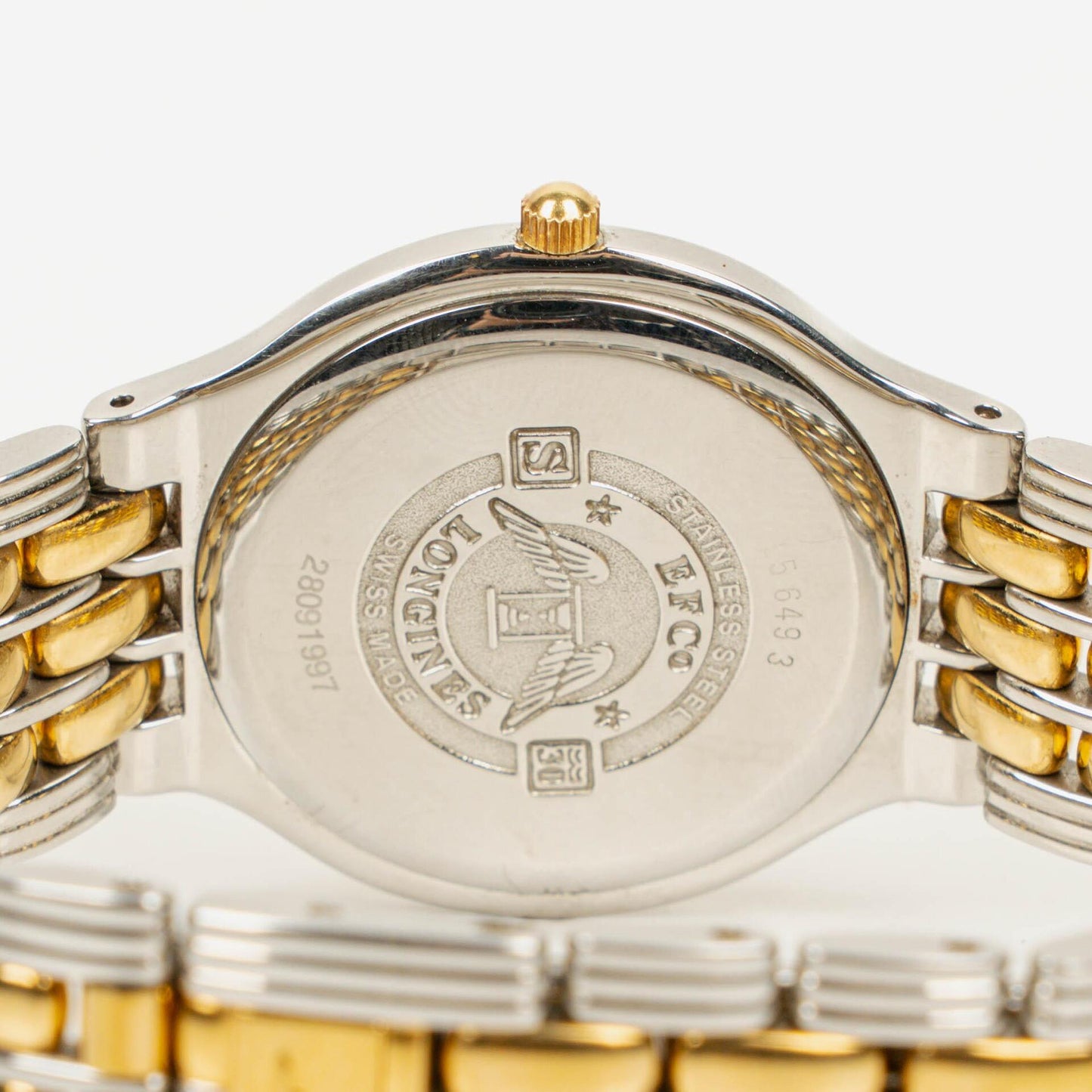 Longines La Grande Classique 34 mm L5.649.3 Quarz-Uhr aus bicolor Edelstahl