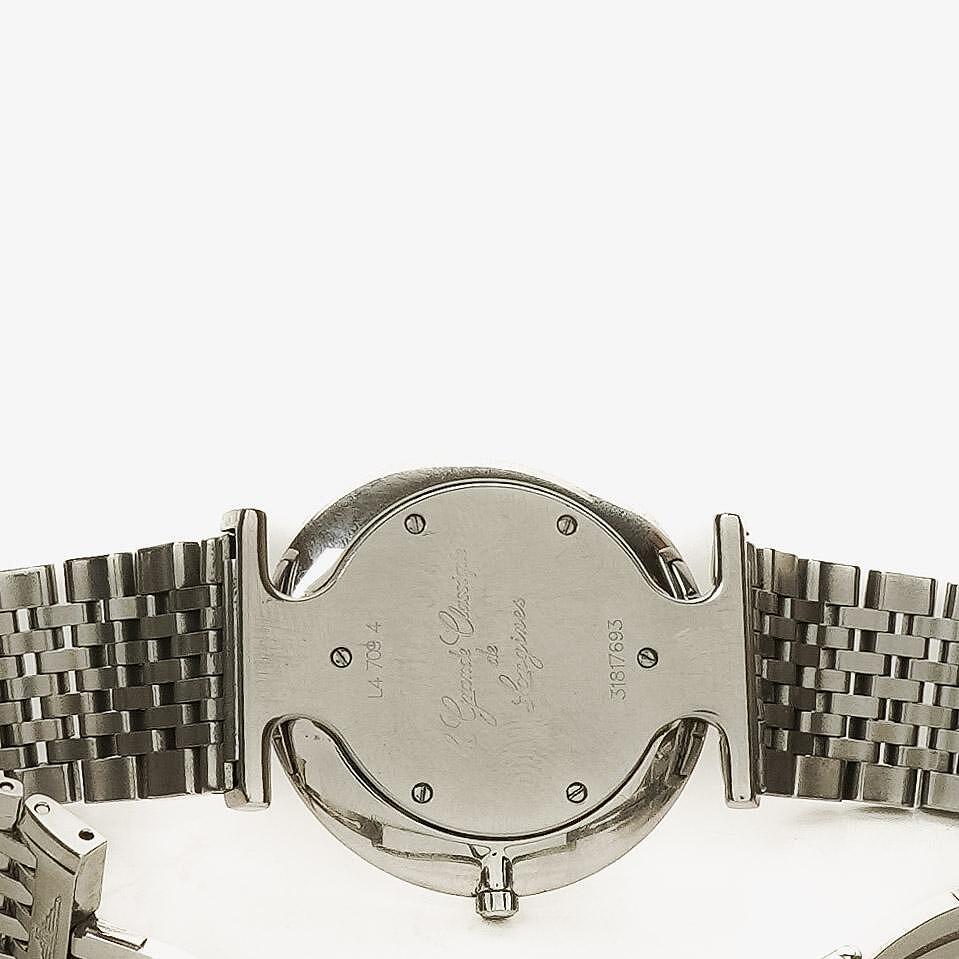 Longines Le Grande Classique de Longines L4.709.4 Silbernes Zifferblatt Edelstahl Quarzuhr
