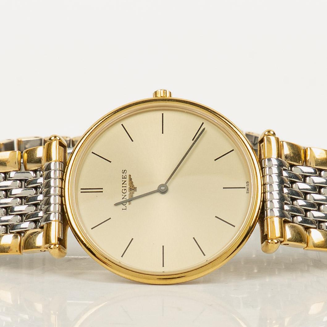 Longines La Grande Classique de Longines L4.658.2 Herrenuhr aus bicolor Edelstahl, 33 mm