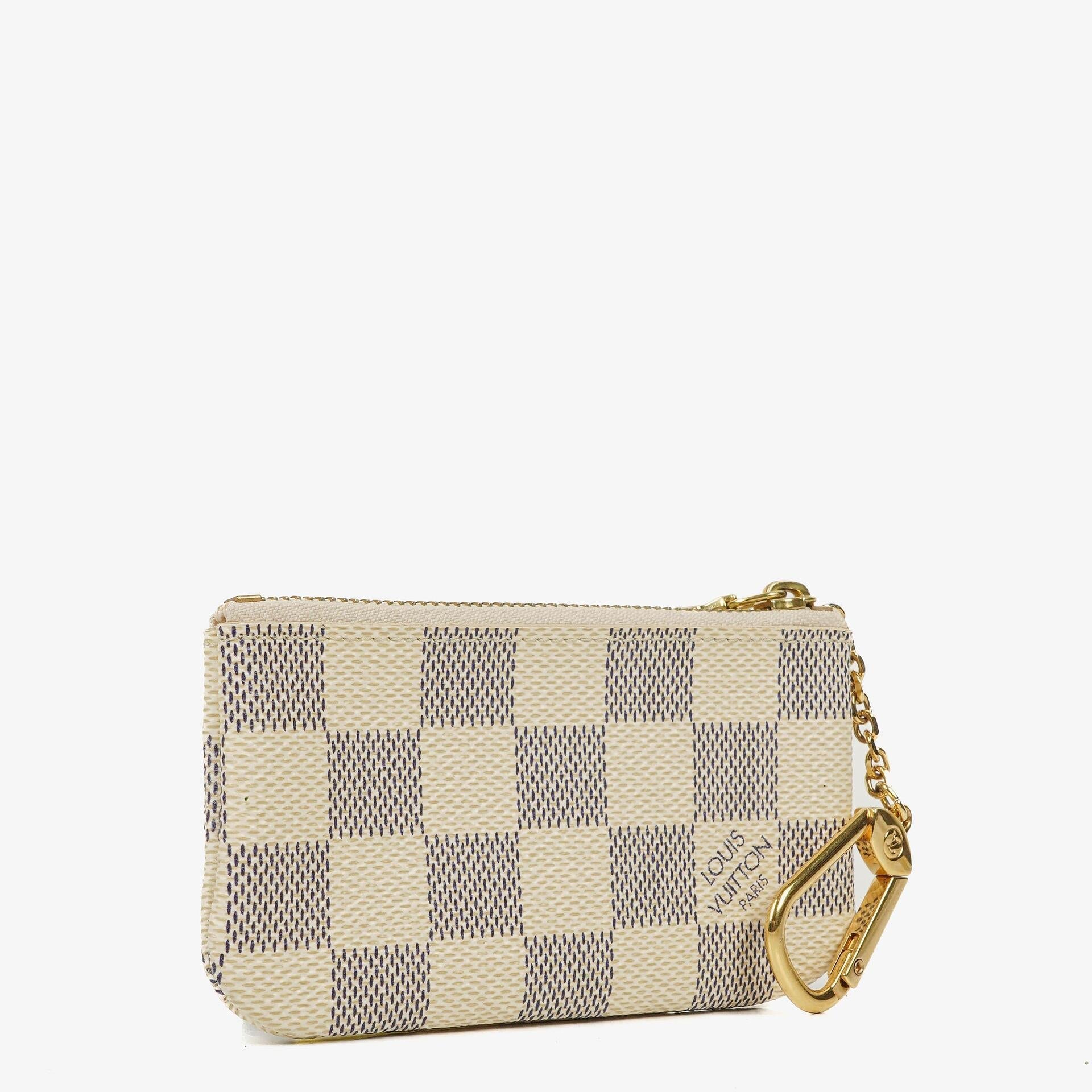 Louis Vuitton Damier Azur Schlüsselmäppchen