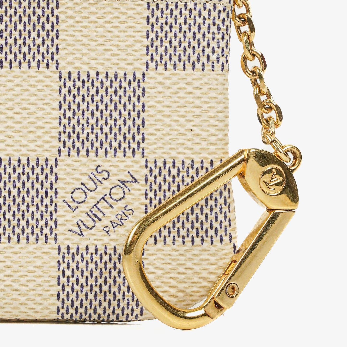 Louis Vuitton Damier Azur Schlüsselmäppchen
