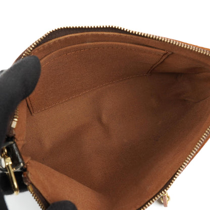 Louis Vuitton Riveting Limited Edition Pochette Accessoires Clutch aus beschichtetem Monogram Canvas