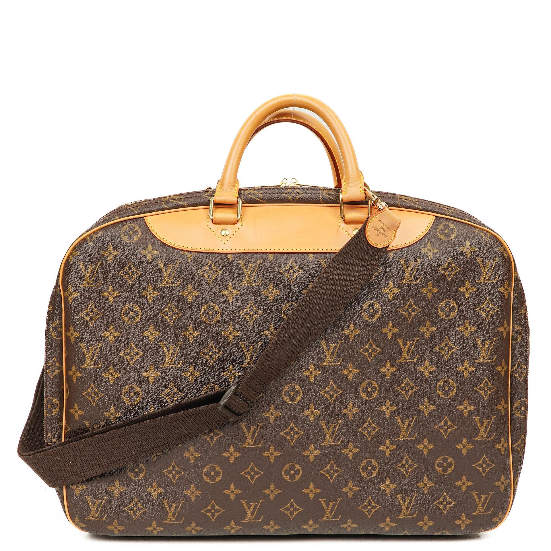 Louis Vuitton Alizé 45 Monogram Beschichtetes Canvas Reisetasche, 2002