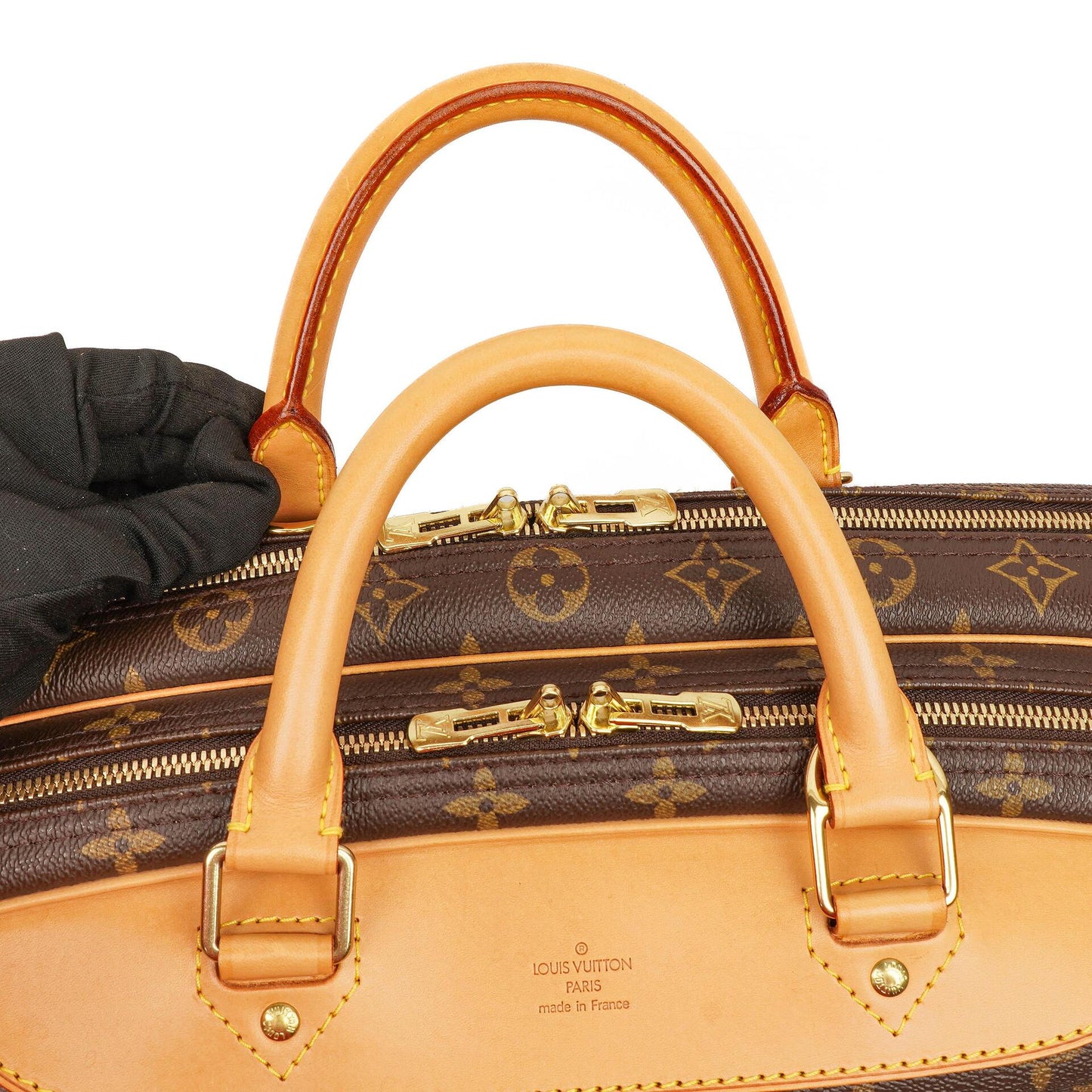 Louis Vuitton Alizé 45 Monogram Beschichtetes Canvas Reisetasche, 2002