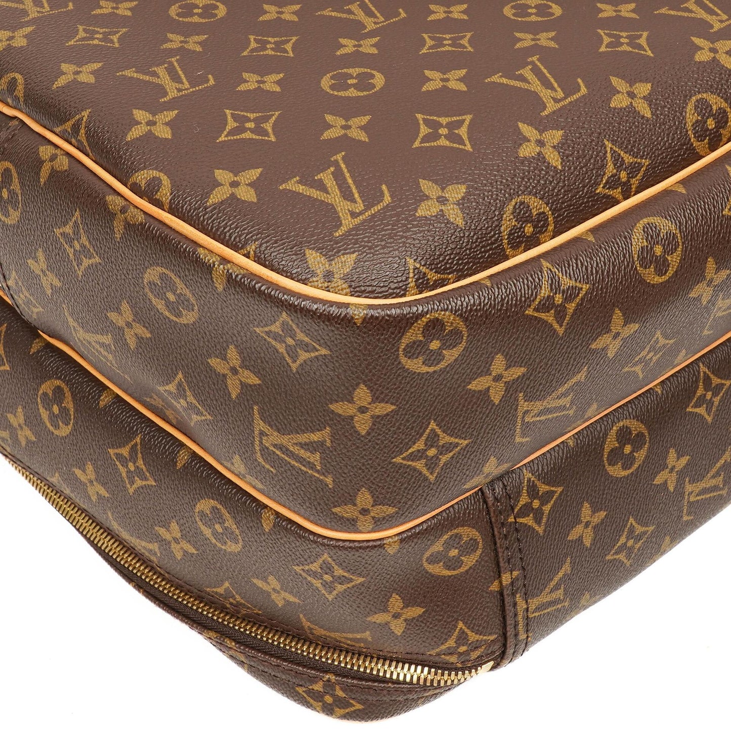 Louis Vuitton Alizé 45 Monogram Beschichtetes Canvas Reisetasche, 2002