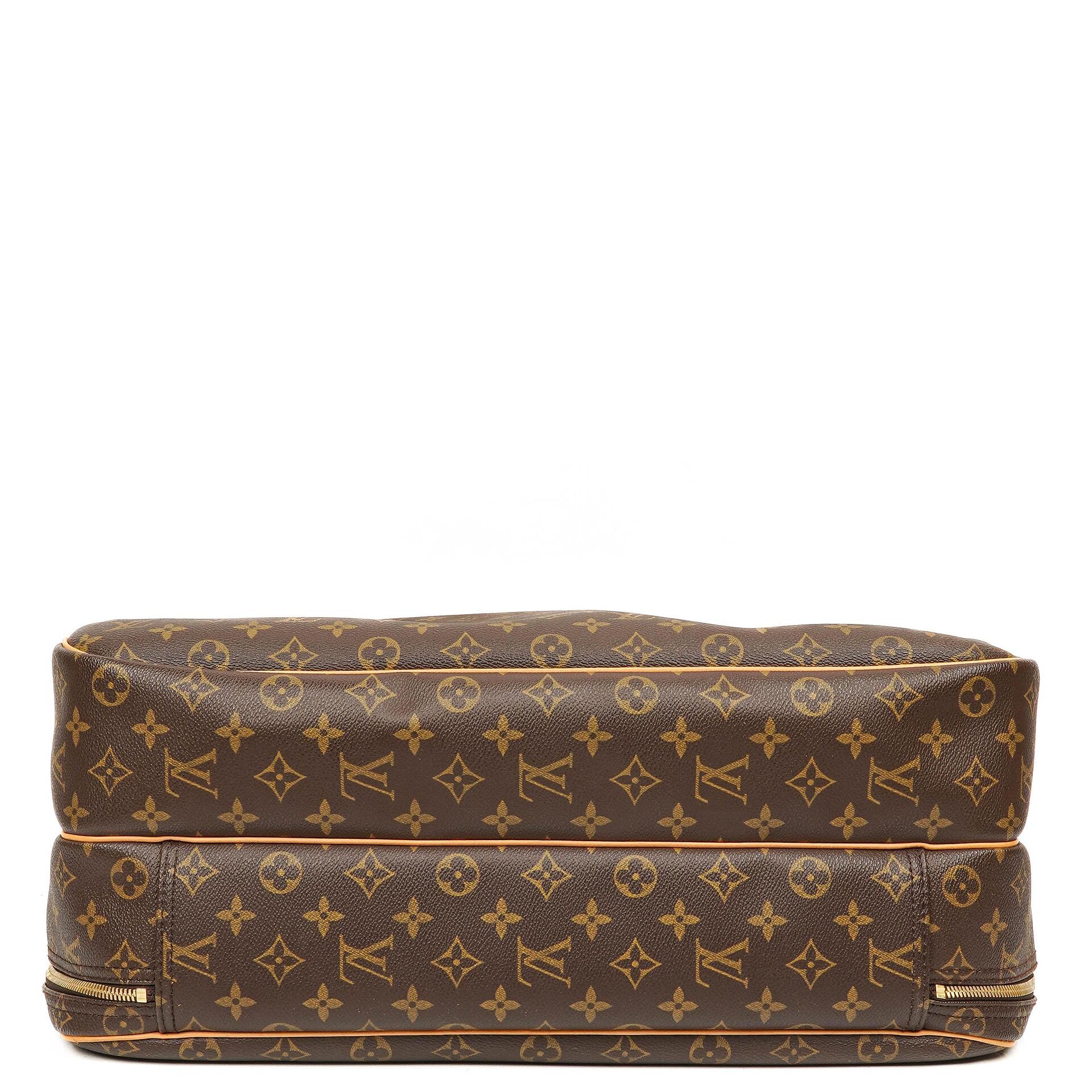 Louis Vuitton Alizé 45 Monogram Beschichtetes Canvas Reisetasche, 2002