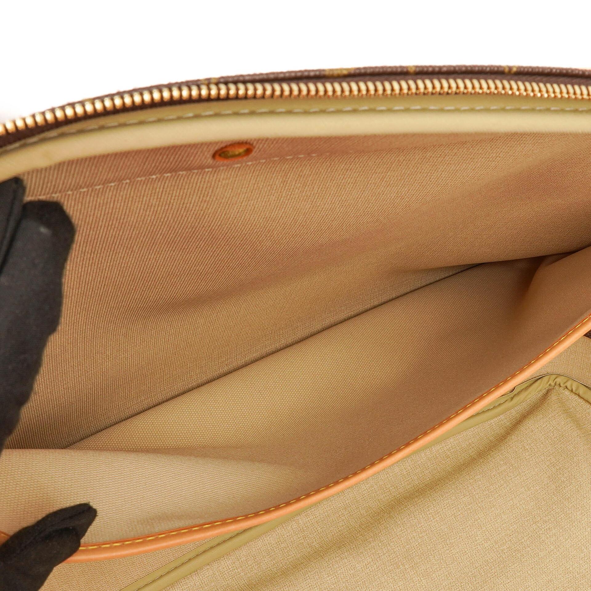 Louis Vuitton Alizé 45 Monogram Beschichtetes Canvas Reisetasche, 2002