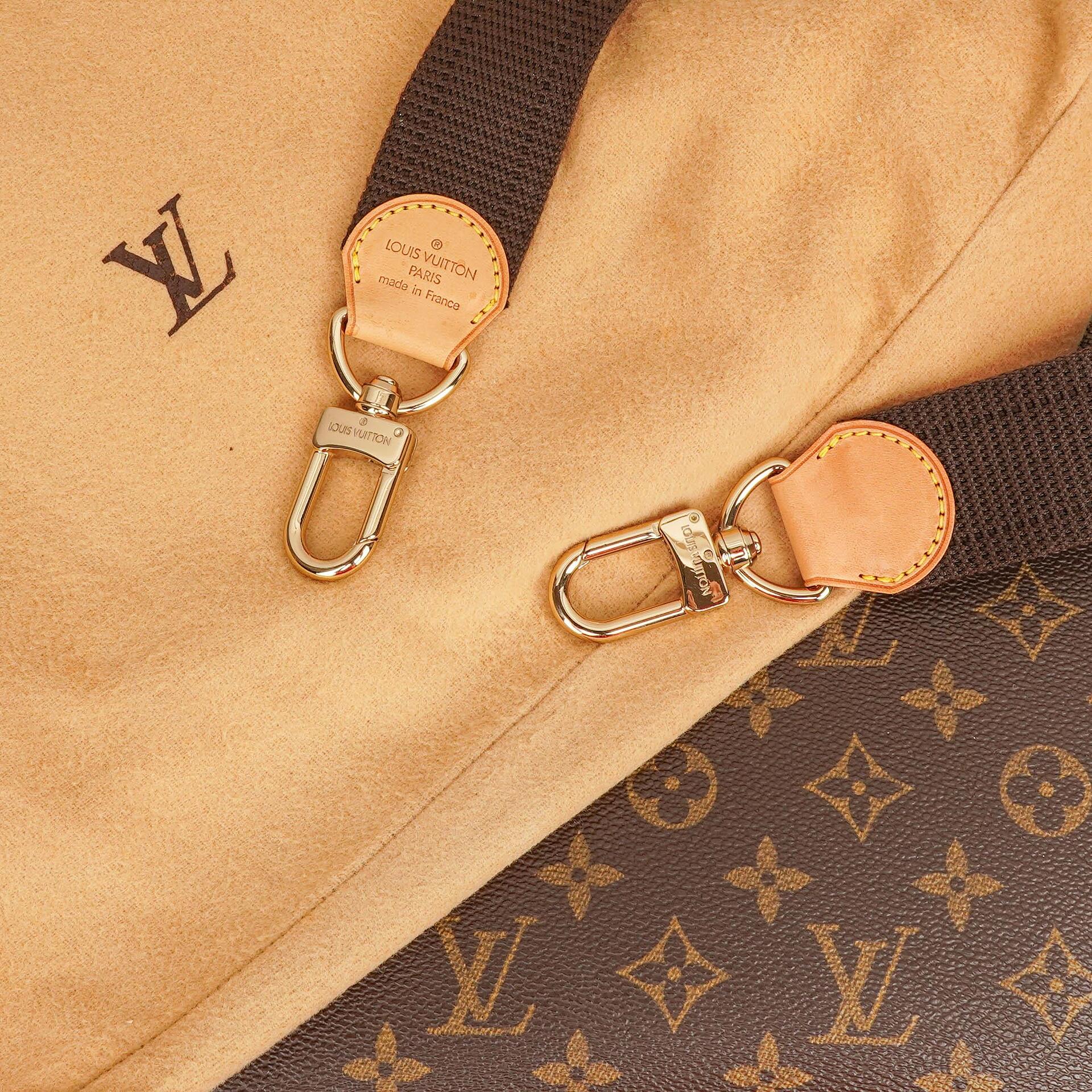 Louis Vuitton Alizé 45 Monogram Beschichtetes Canvas Reisetasche, 2002