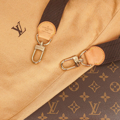 Louis Vuitton Alizé 45 Monogram Beschichtetes Canvas Reisetasche, 2002