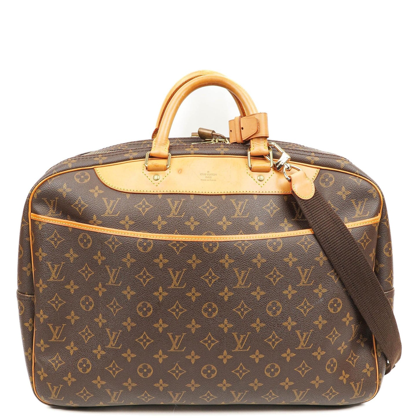 Louis Vuitton Alizé 45 Monogram Beschichtetes Canvas Reisetasche, 2002