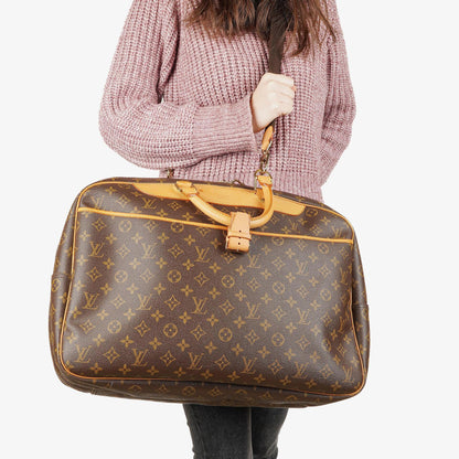 Louis Vuitton Alizé 45 Monogram Beschichtetes Canvas Reisetasche, 2002