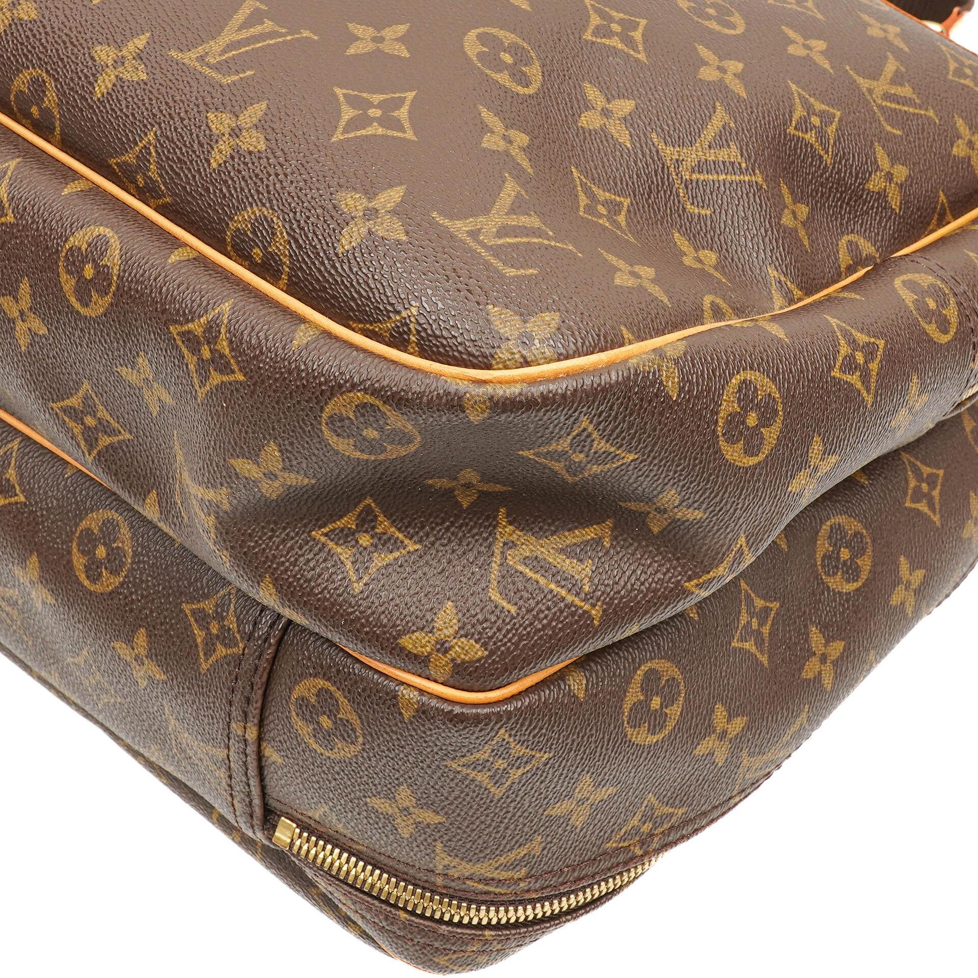 Louis Vuitton Alizé 45 Monogram Beschichtetes Canvas Reisetasche, 2002